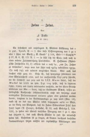 573-574 Josua - Jesus