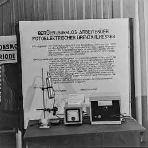 Ausstellungstafeln und Modelle