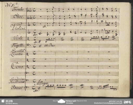 Coro: "Benvenuto il Cavaliere"