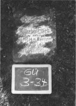 Grabstein GU/3/34