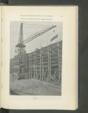 Thurmkran der Maryland Steel Co. Sparrow-Point, Ma.