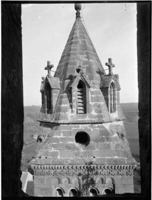 Großcomburg Stiftsanlage Romanischer Westturm
