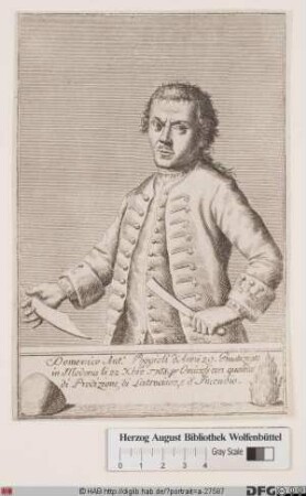 Bildnis Domenico Antonio Poggioli