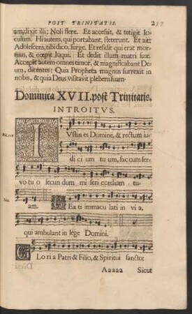 Dominica XVII. post Trinitatis.
