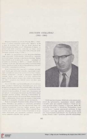 45: Zbigniew Ciekliński : (1905-1982)