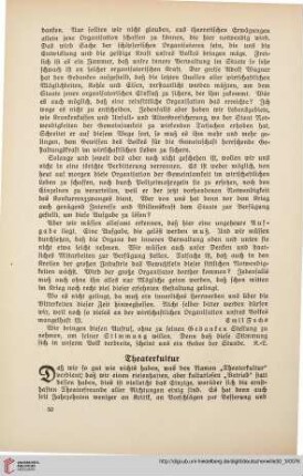 30: Theaterkultur