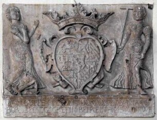 Grabstein der Dorothea Susanna Herzogin von Sachsen-Weimar, gest. 1592