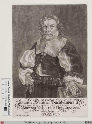 Bildnis Johann Kramer