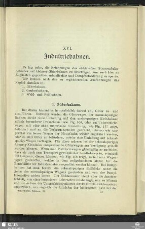 XVI. Industriebahnen