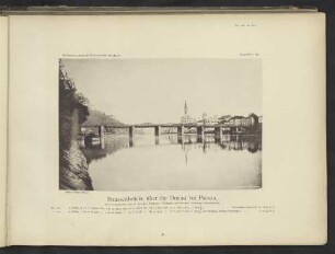 Starssenbrücke über die Donau bsi Passau.