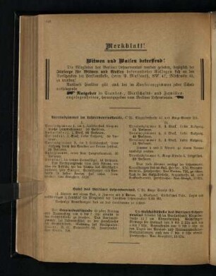 Merkblatt