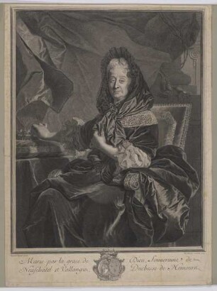 Bildnis der Maria Johanna, Herzogin von Savoyen