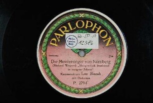 Die Meistersinger von Nürnberg : "Morgendlich leuchtend in rosigem Schein" / (Richard Wagner)