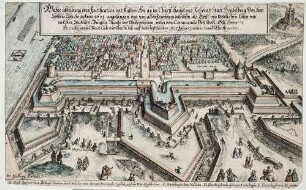 Heidelberg, Schanzenarbeiten am Speyrer Tor 1522, Militärperspektive