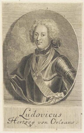 Bildnis des Ludovicus, Hertzog von Orleans