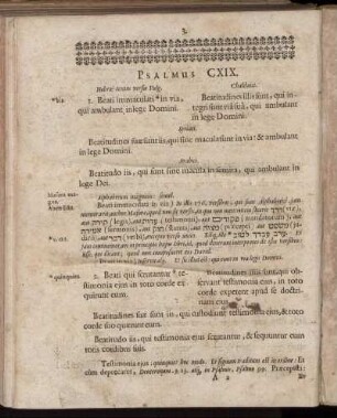 Psalmus CXIX.