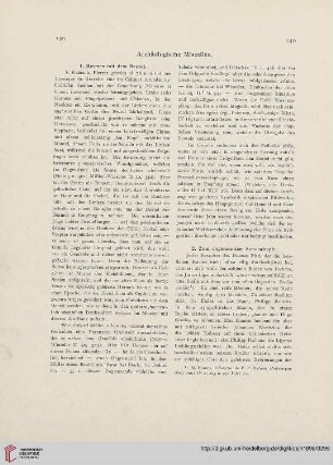 1.1898: Archäologische Miscellen