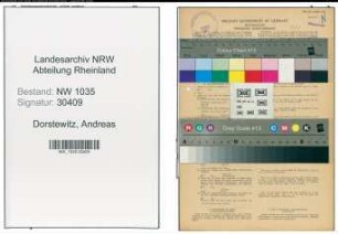 Entnazifizierung Andreas Dorstewitz , geb. 24.03.1910 (Steiger)