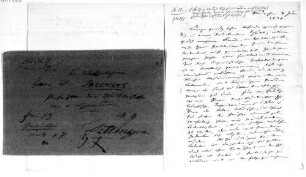 Schellings Briefe an Hubert Beckers, Nr. 28 - BSB Cgm 6303(28