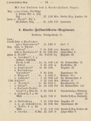 4. Garde-Feldartillerie-Regiment
