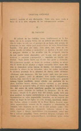 II - El palacio