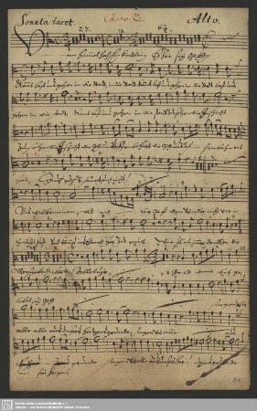 Chor II [pastori] Alto