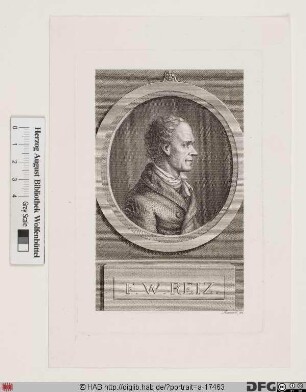 Bildnis Friedrich Wolfgang Reiz