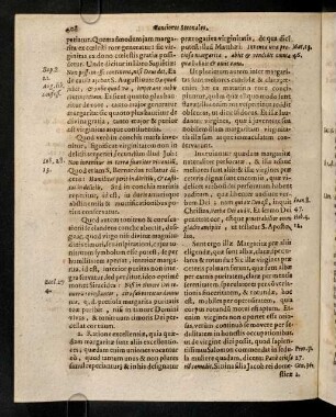 408-418, Quod vero in conchis maris invenitur, signisficat ...