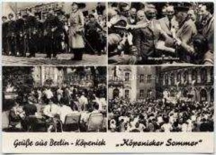 Ansichten vom Volksfest "Köpenicker Sommer"