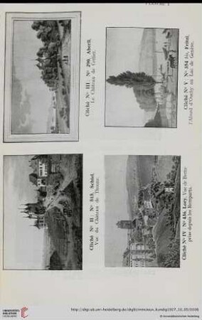 Planche I-XVI