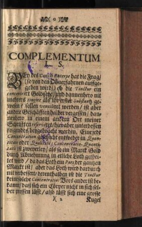 Complementum