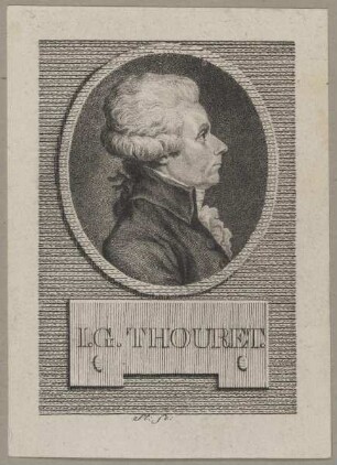 Bildnis des I. G. Thouret