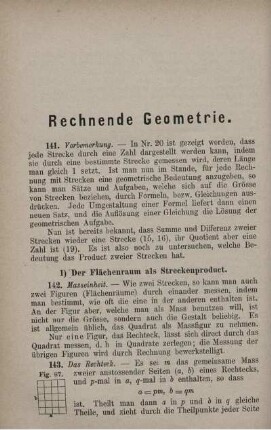 Rechnende Geometrie.
