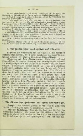 Die süddeutschen Landschaften und Staaten