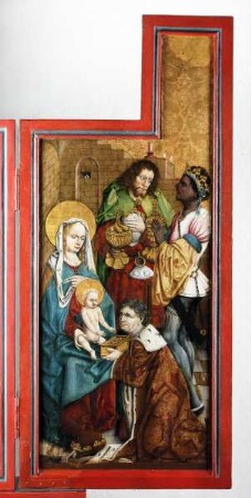 Marienaltar — Anbetung des Christusknaben durch die Heiligen Drei Könige