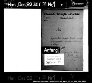 Konvention mit Lübeck wegen Auslieferung der Verbrecher und Aufhebung der Gerichtsgebühren in Kriminalfällen Vgl. Hann. 10 Nr. 192