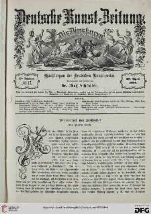 Nr. 17 (28. April 1872)
