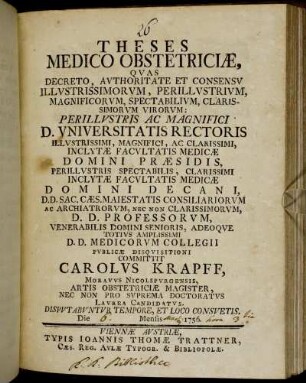 Theses Medico Obstetriciæ