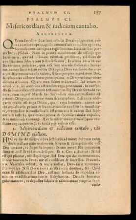 Psalmus CI. - Psalmus CX.