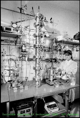 Aufbau eines unbekannten Experiments im Institut für Technische Chemie/Bereich Chemisch-Physikalische Verfahren (ITC/CPV)