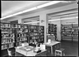 Lesesaal der Johanna-Moosdorf-Bibliothek