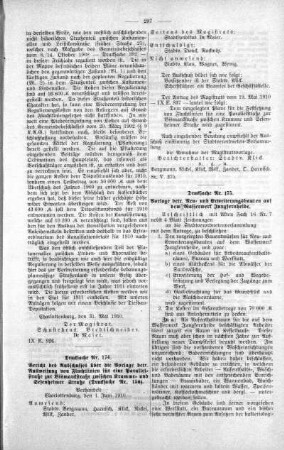 No. 12 (157-187) (173,174,175), 08. Juni 1910