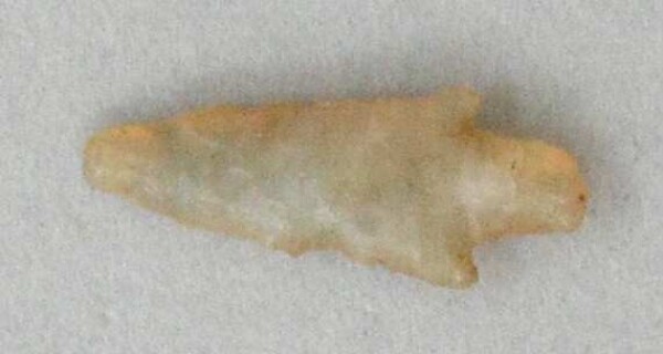 Stone arrowhead