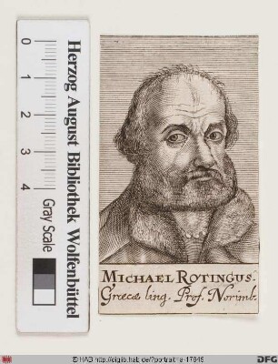 Bildnis Michael Röting (Rotingus) d. Ä.