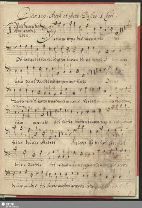 Wohl denen die ohne Wandel leben; SWV 482-492