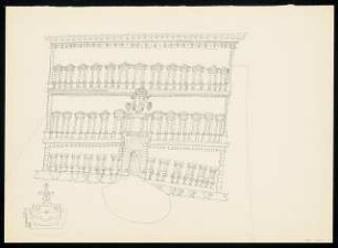 Palazzo Farnese, Rom: Ansicht