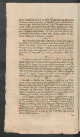 Article I. - XX.