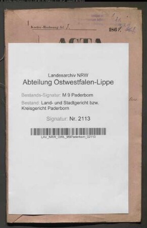Erblasser: Decke, Franz; Erblasser: Decke, Christine, geb. Nolte: