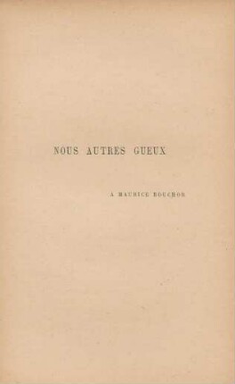 Nous autres gueux