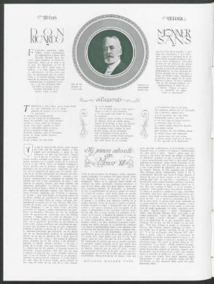 Recuerdo, Mi primera entrevista con Alfonso XII